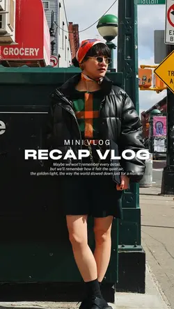 RECAP VLOG