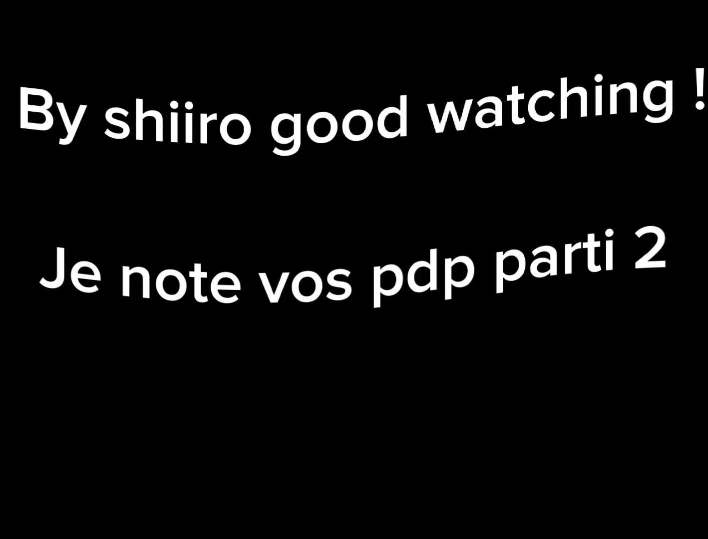 je note vos pdp 2