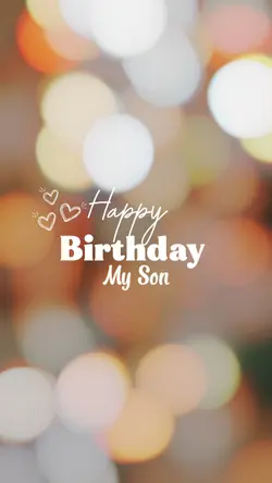 Birthday My Son