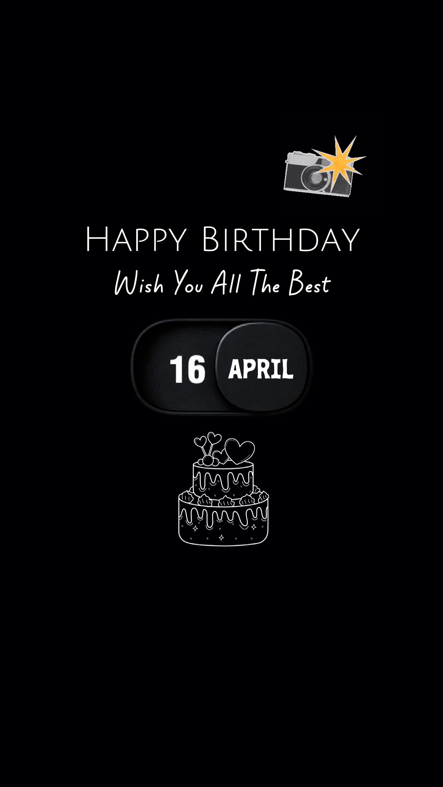 HBD TO ME 16 AVRIL