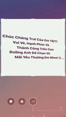 Ngày 19/11💕