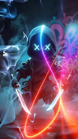 Glow smoke effect 9