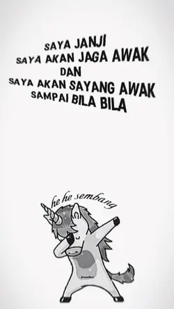 Saya janji saya akan