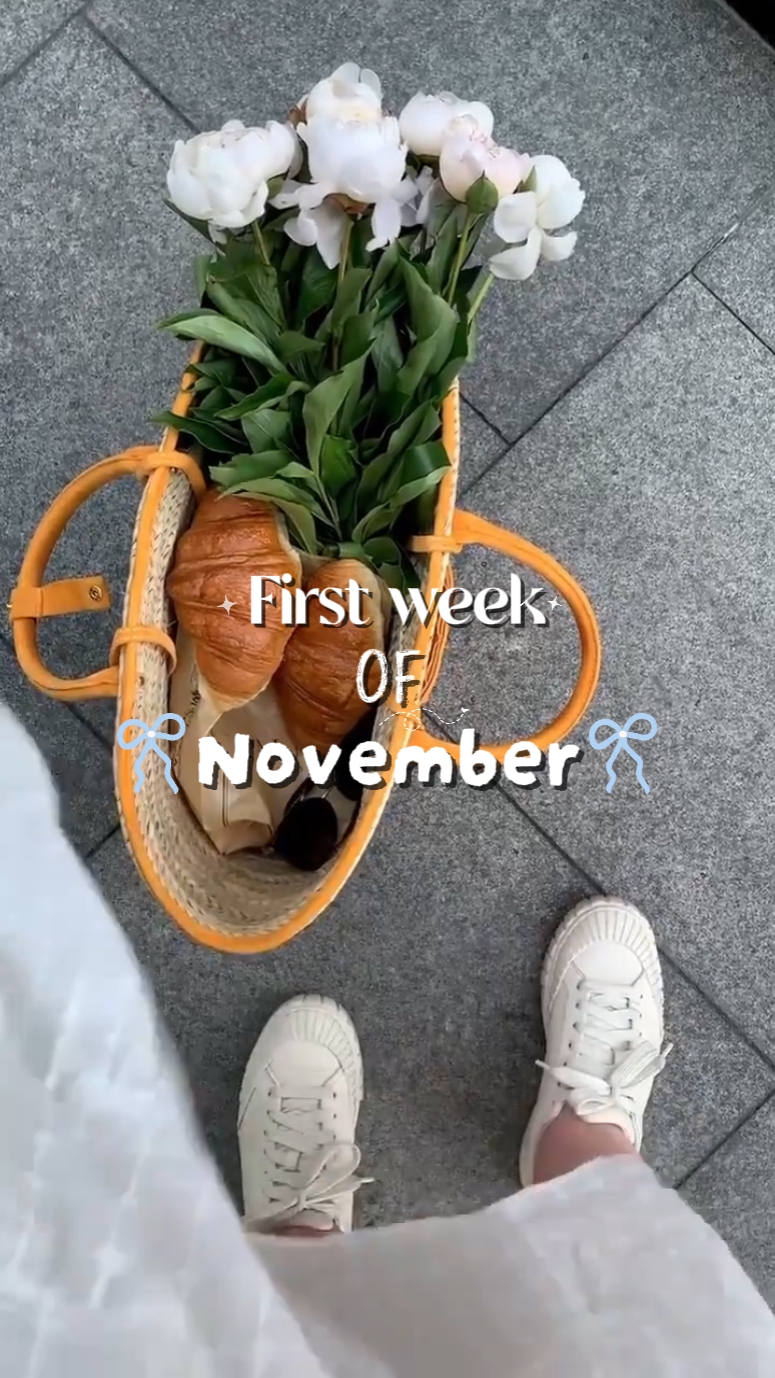 Novembre : première semaine