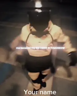 POV YOUR BDAY IS TMR
