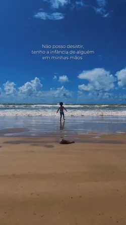 Não posso desistir!