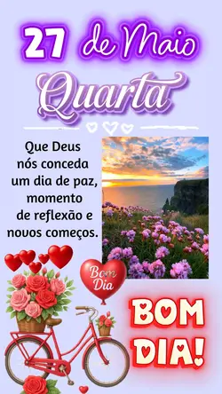 27 de maio 