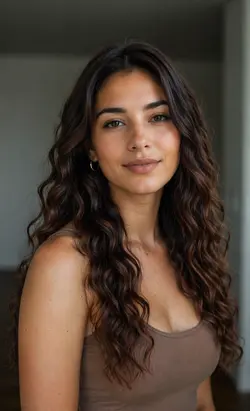 curly hair Effect