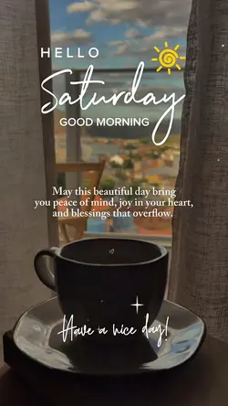 Hello Saturday ๐