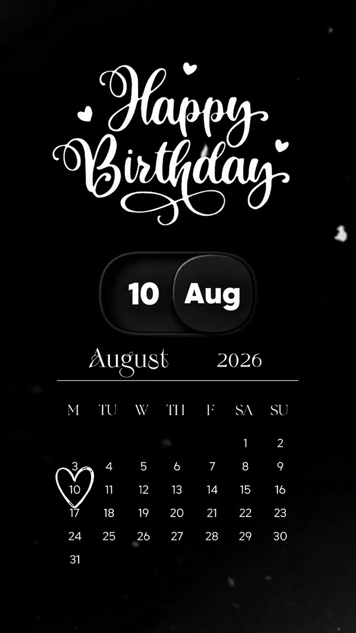 HBD 10 AUGUST