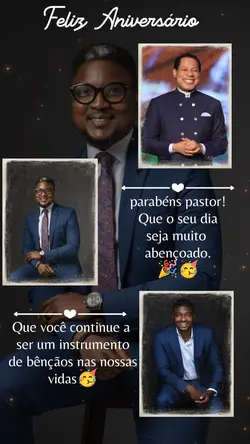Aniversário pastor 