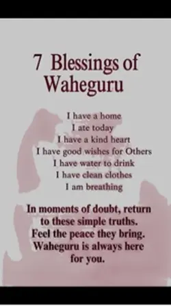 Gurbani blessings 