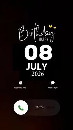 Hbd 08 July 2026
