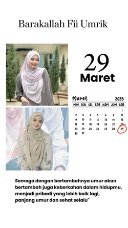 Milad, 29 maret 