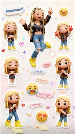 Cute stiker 