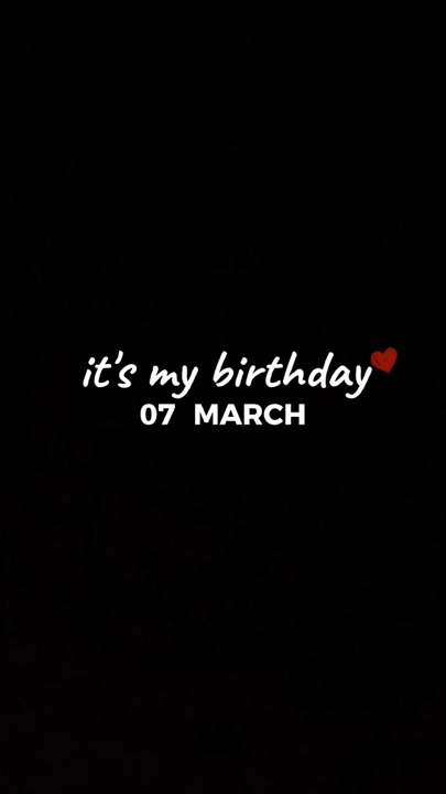 CUMPLEAÑOS 7 DE MARZO