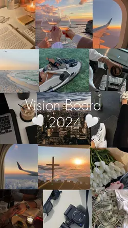 Vision Board 2024🤍