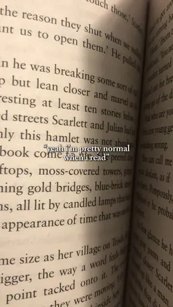 normal when reading 