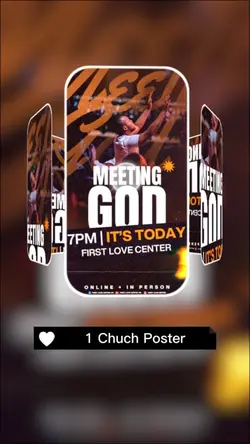 Church Service Flyer