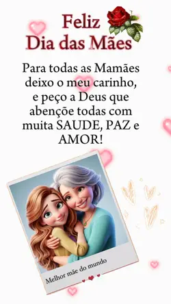 feliz dia das mães 