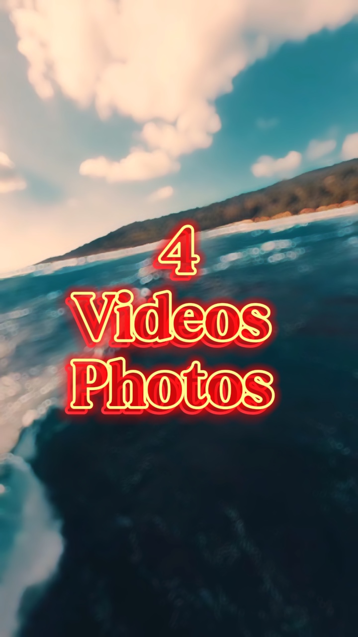 4 vidéos photos 