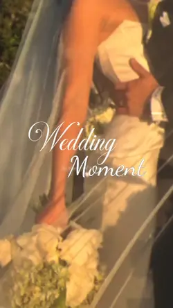 wedding moment
