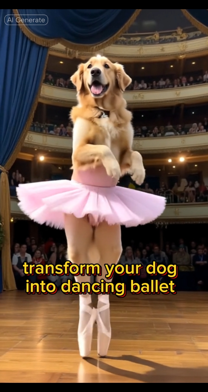Tanzender Hund ai