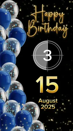 hbd 15 August 2025