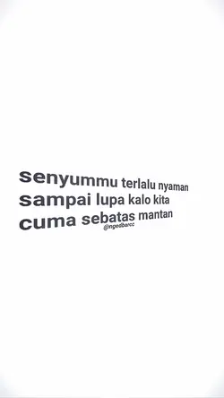 senyummu terlalu