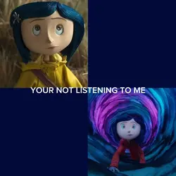 Coraline and Wybie 