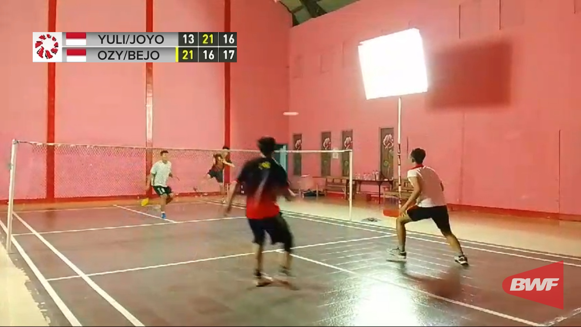 BWF SCOREBOARD