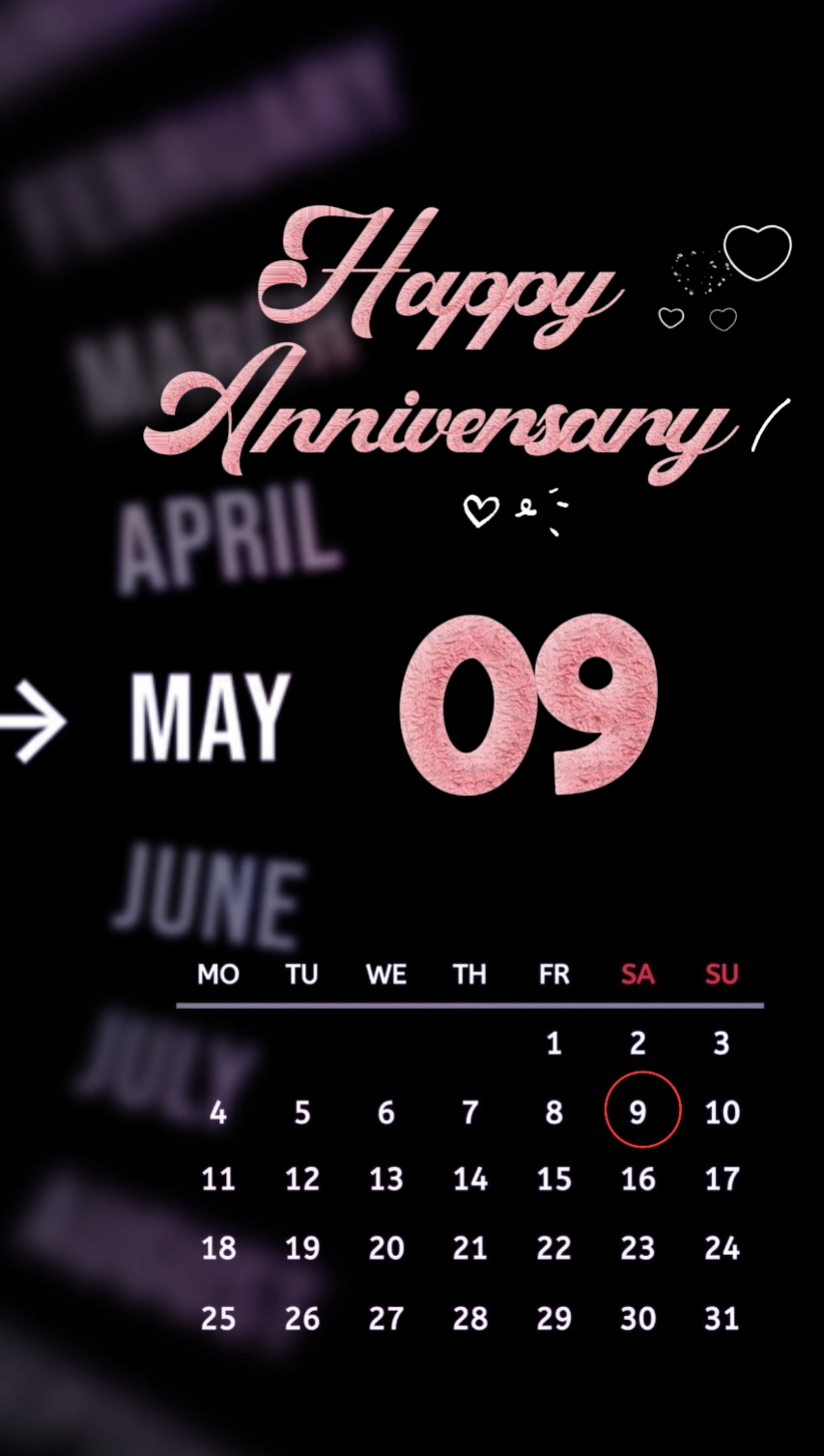 Anniversary 09 May 