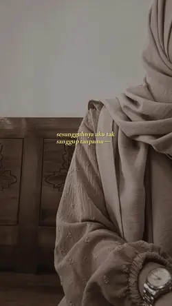 tak sanggup ku
