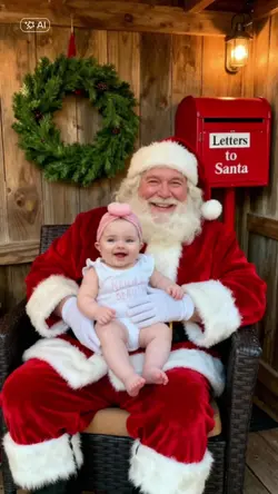 Santa & Baby