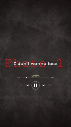 i dont wanna lose