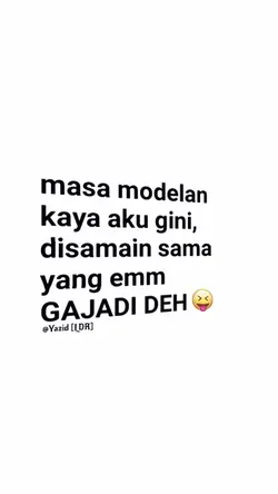 masa modelan kaya