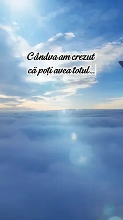 Nu poti avea totul..