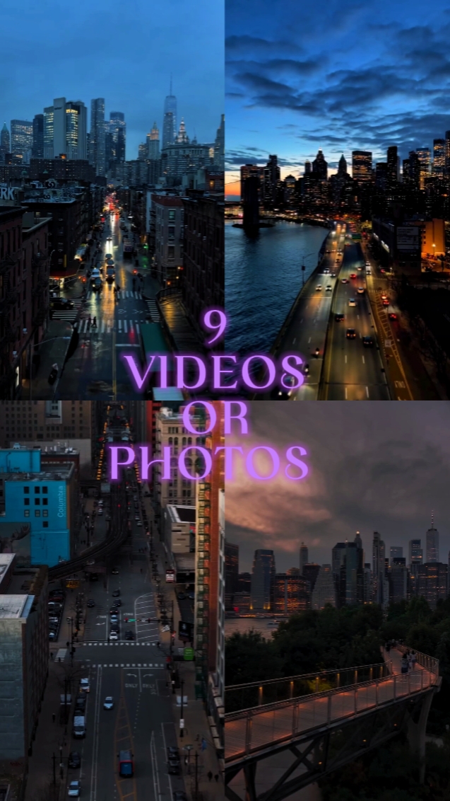 9 VIDEOS OR PHOTOS 