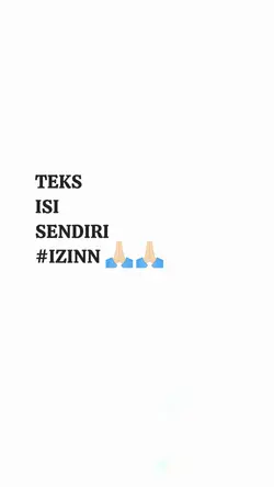 TEKS ISI SENDIRI