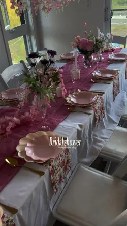 Vlog of bridal showe