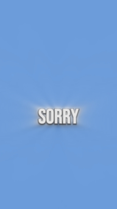 Sorry
