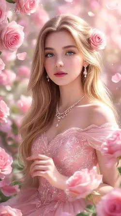 pink rose fairytale