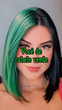 Cabelo verde 