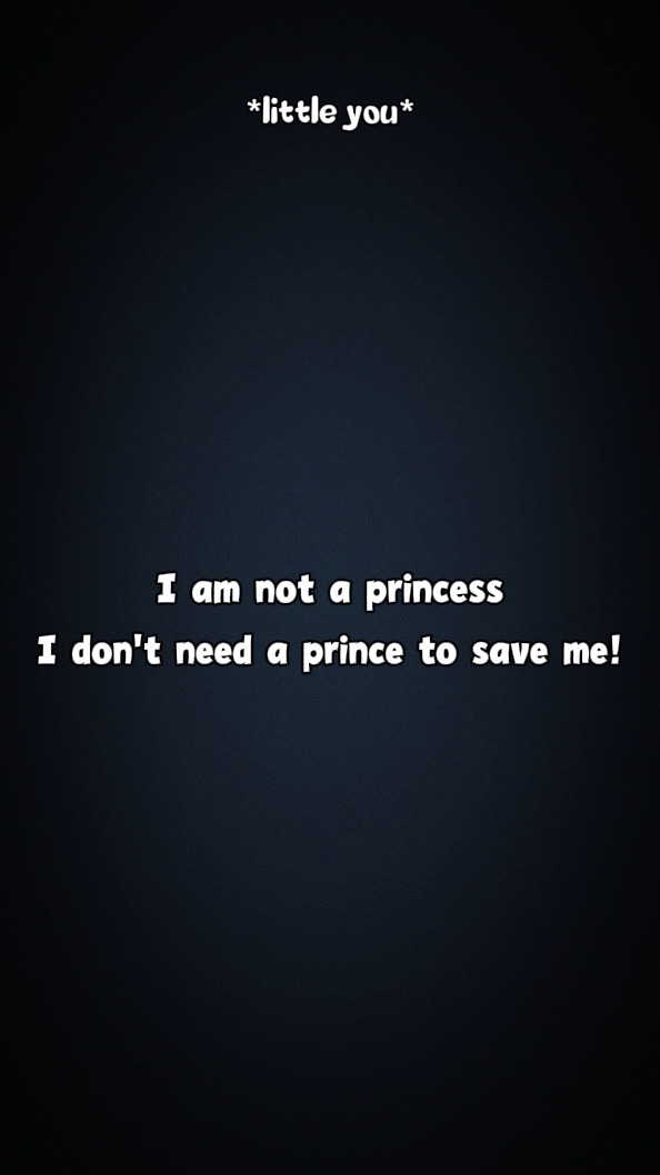Je ne suis pas une princesse 