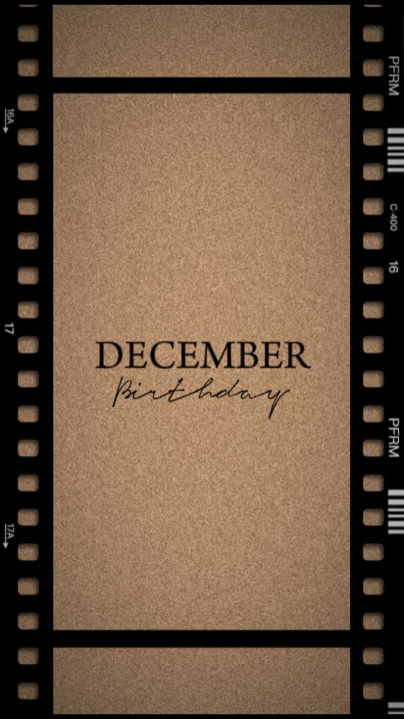 December Birthday