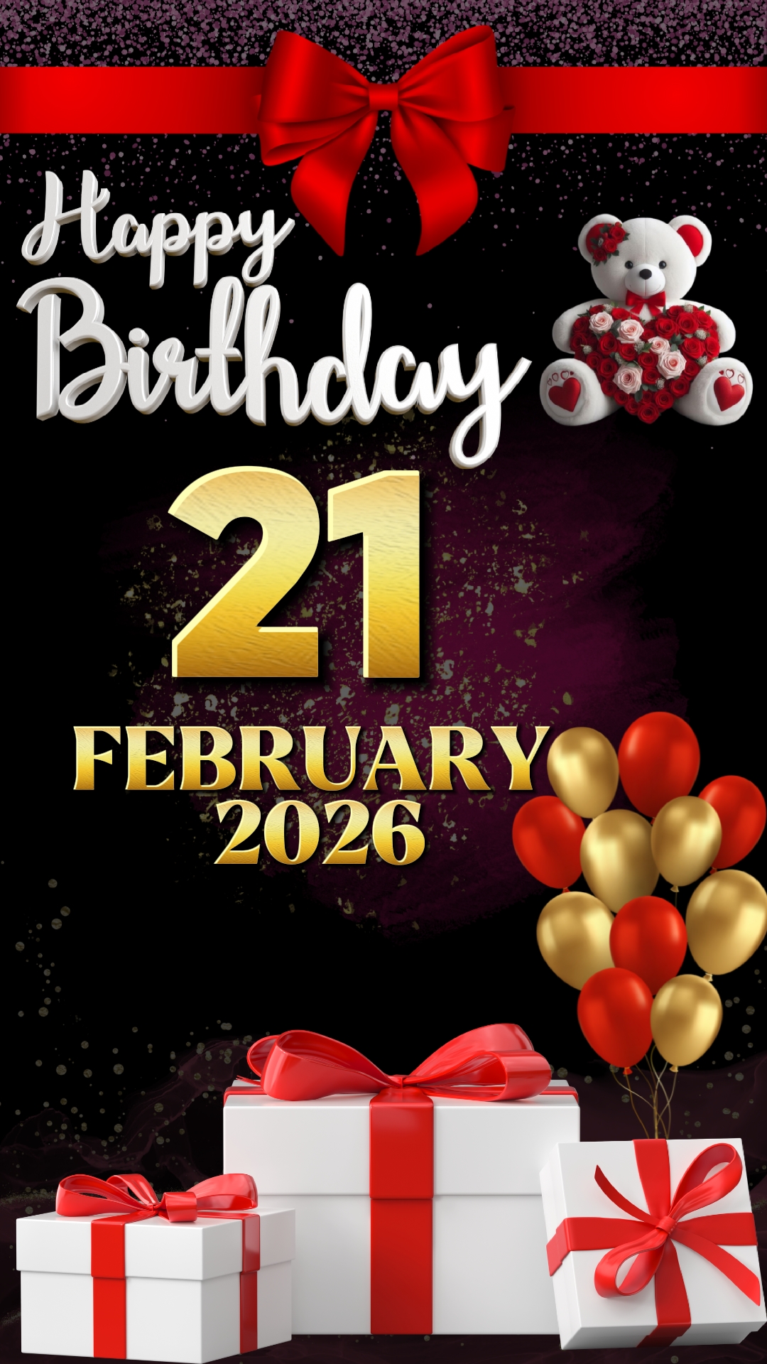 BIRTHDAY 21 FEBRUARY