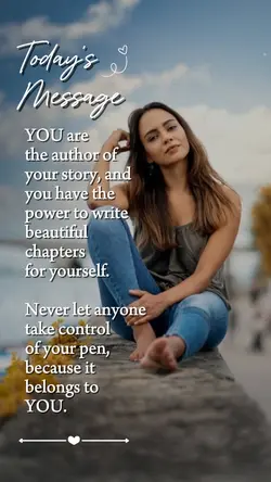 You're the author