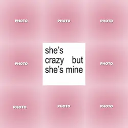 She's mine
