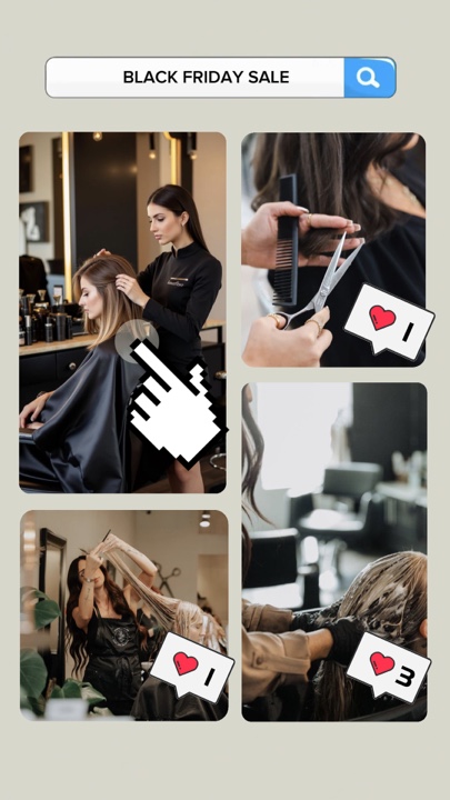 coiffure noire 