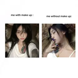 show ur bareface